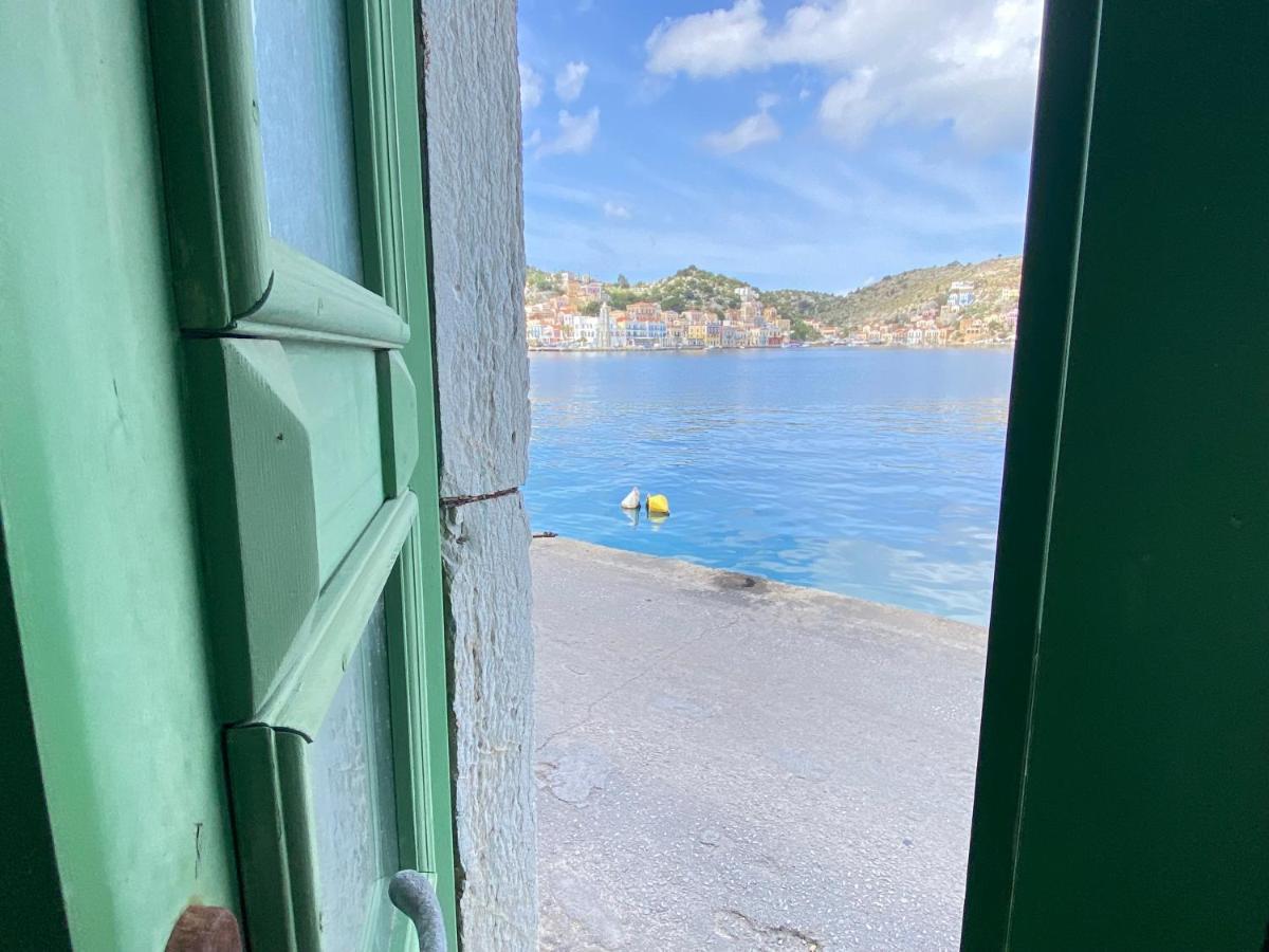 Apartamento Seafront - Harbour View , Pitini 1 Symi Exterior foto